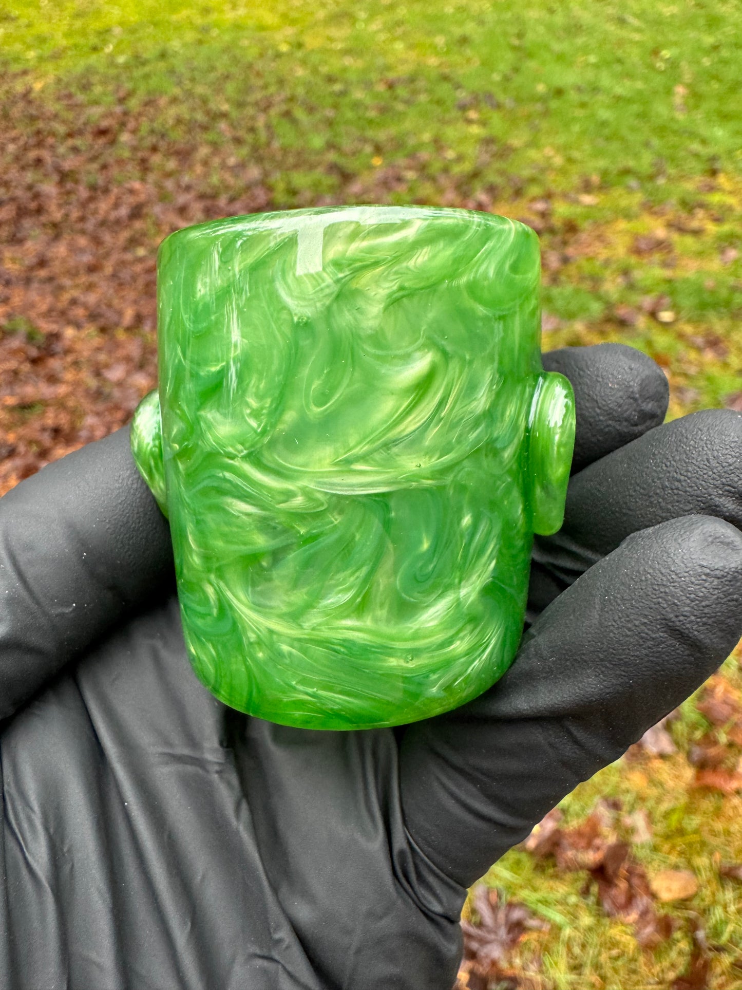 UV Chromium shot glass