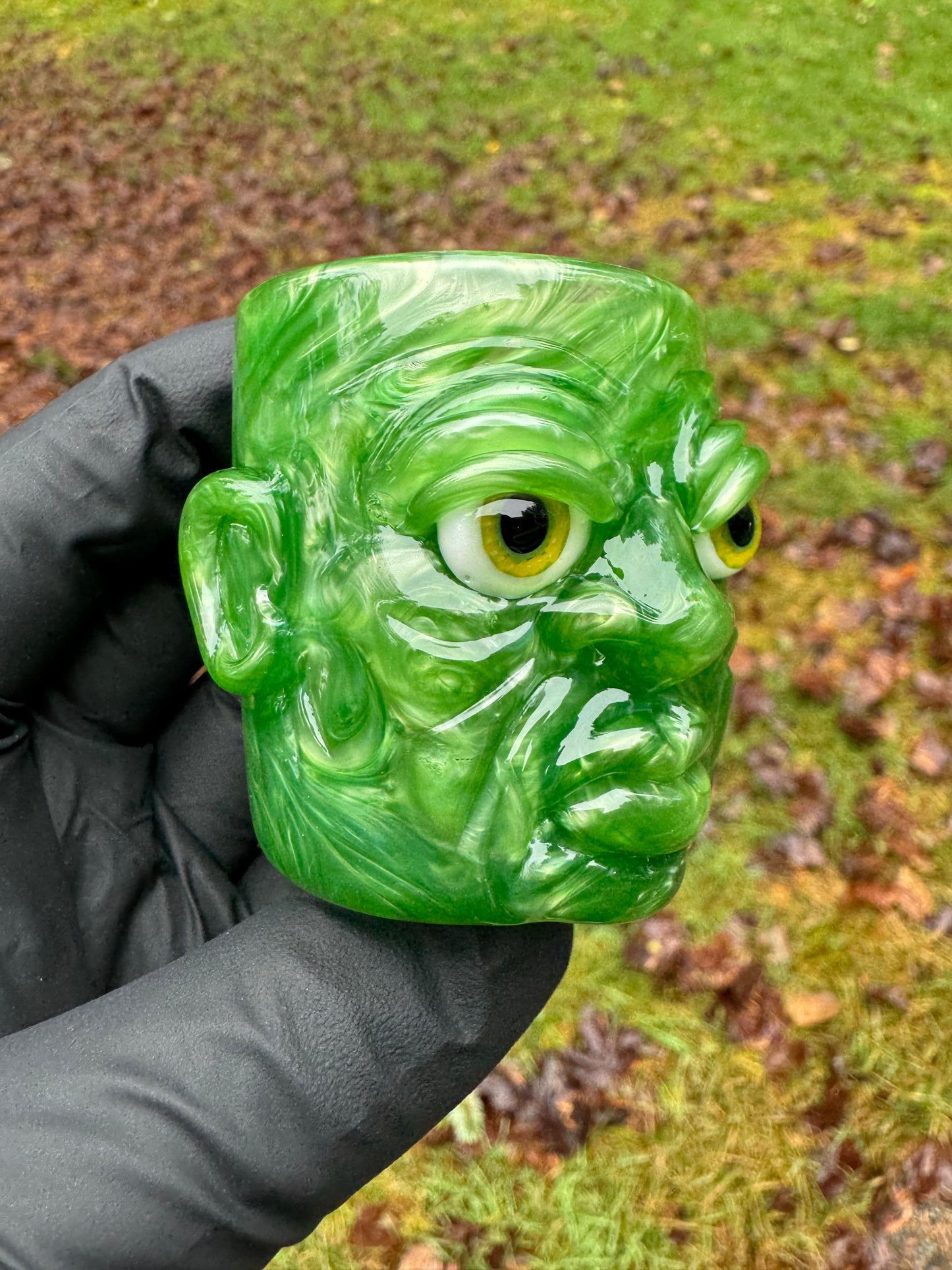 UV Chromium shot glass