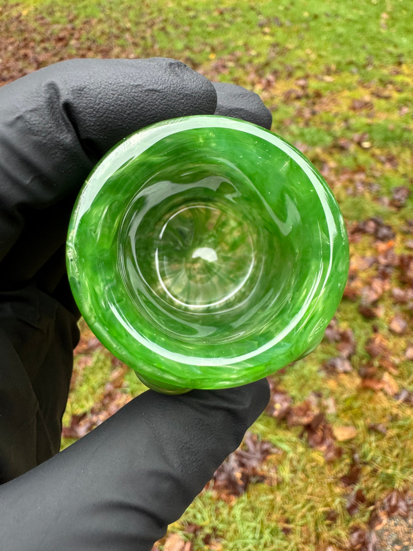 UV Chromium shot glass