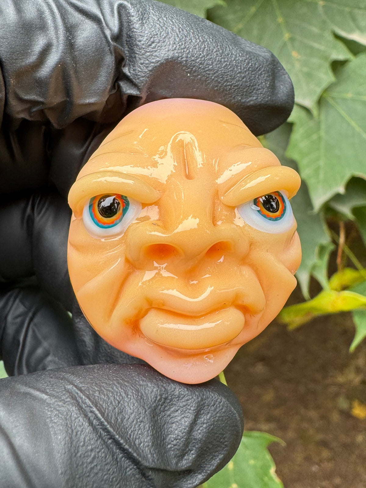 Mini Face Pendant, Chantrelle