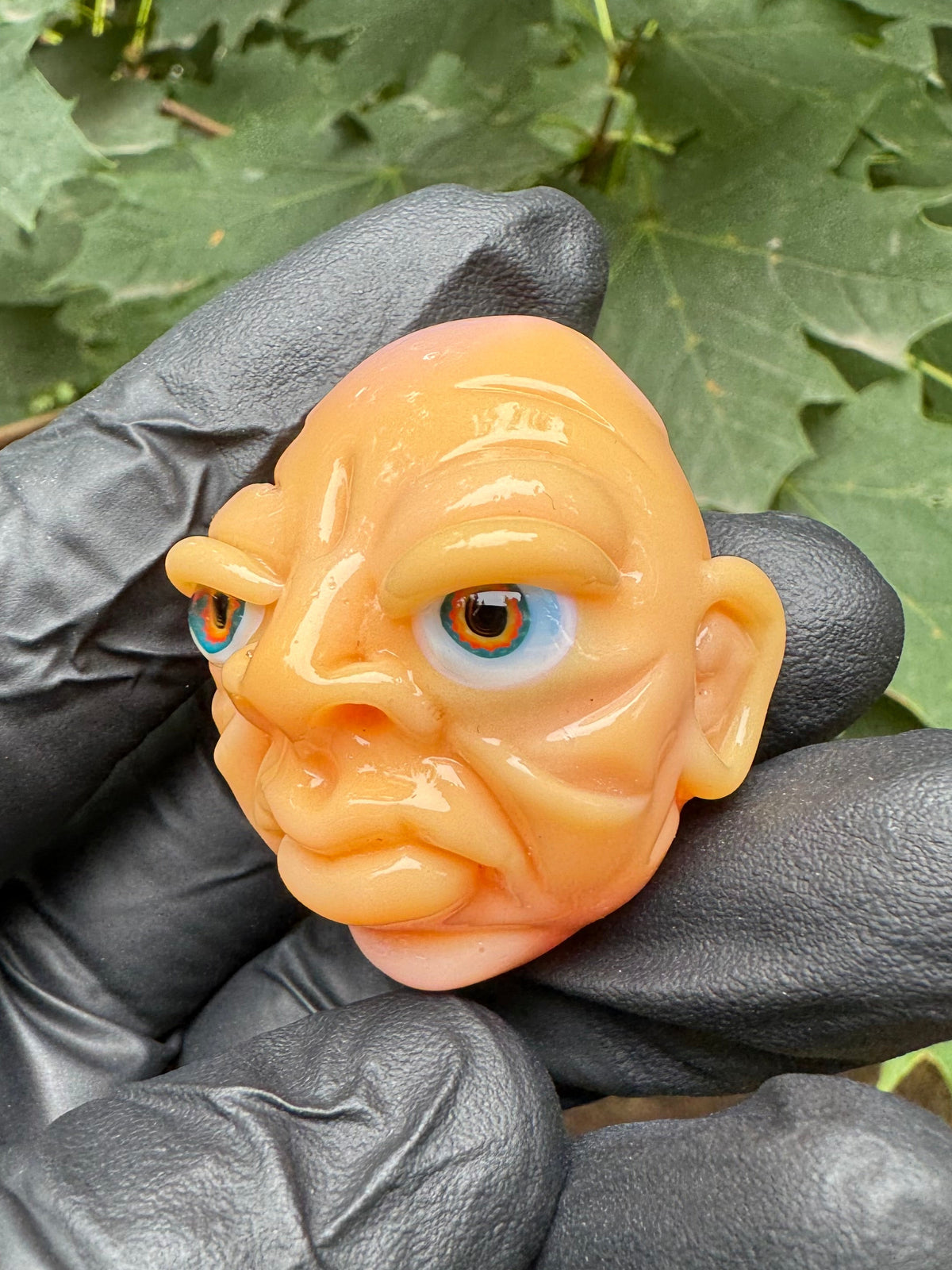 Mini Face Pendant, Chantrelle