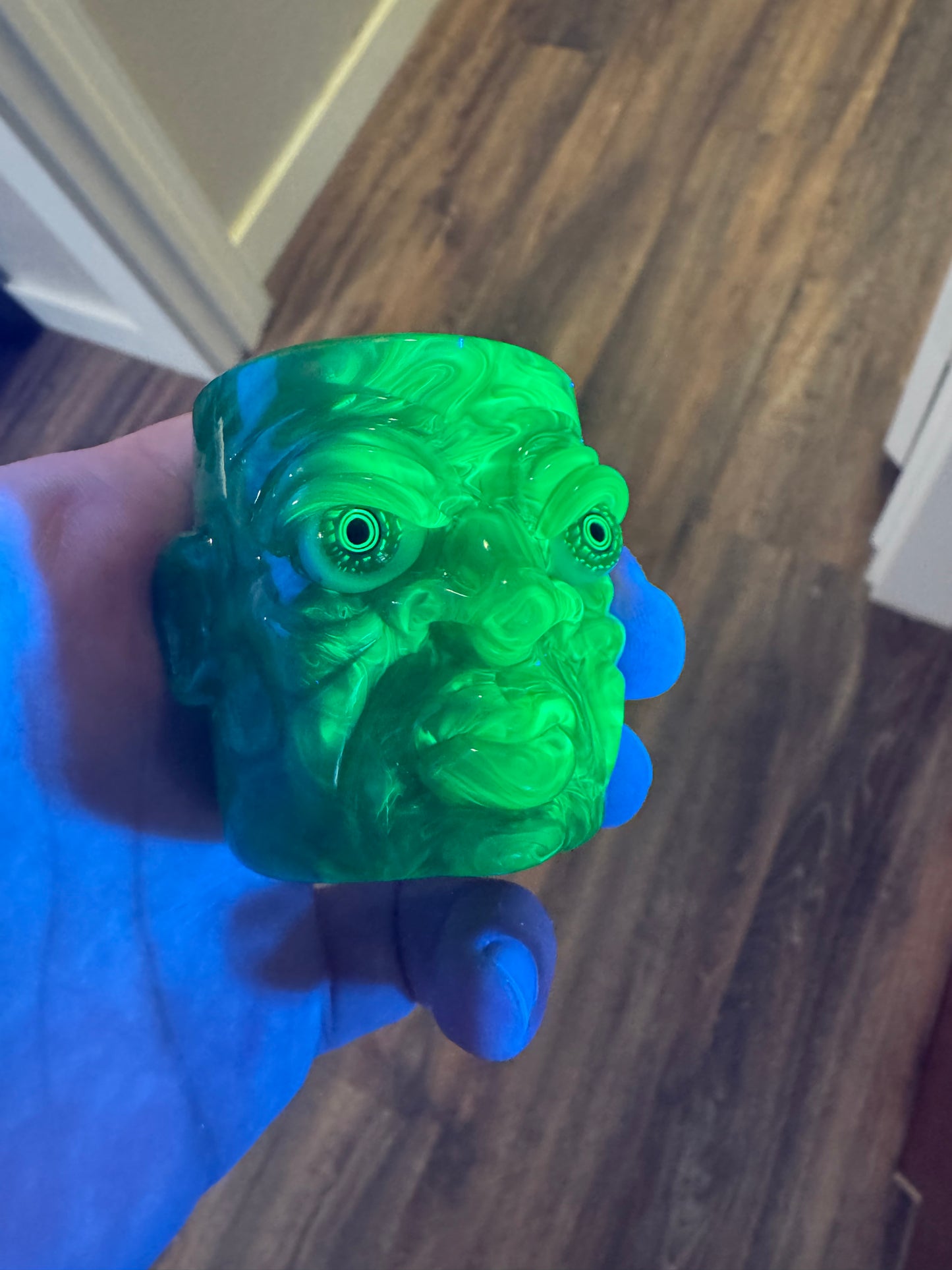 UV Chromium shot glass