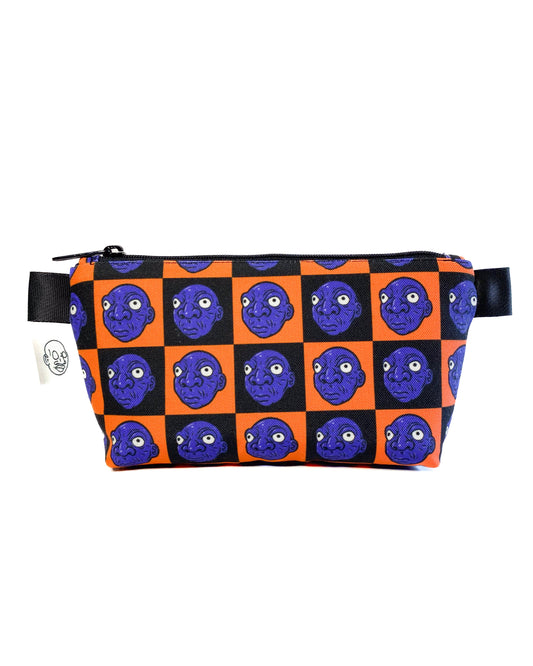 Checkered Padded Pouch (large)