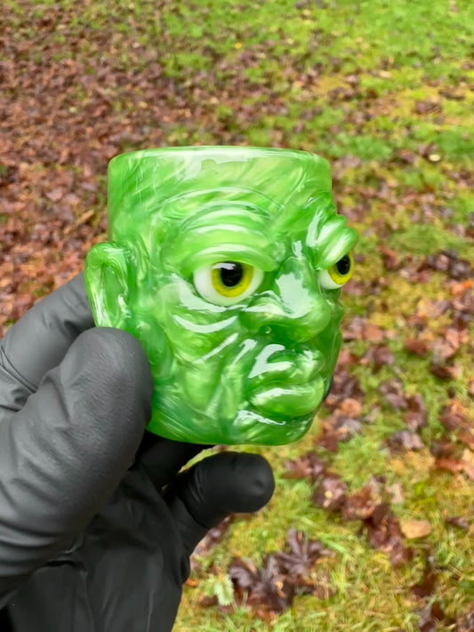 UV Chromium shot glass